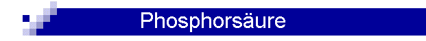 Phosphorsäure
