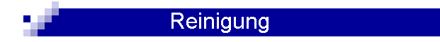 Reinigung